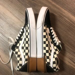 Men’s checkered vans 10.5